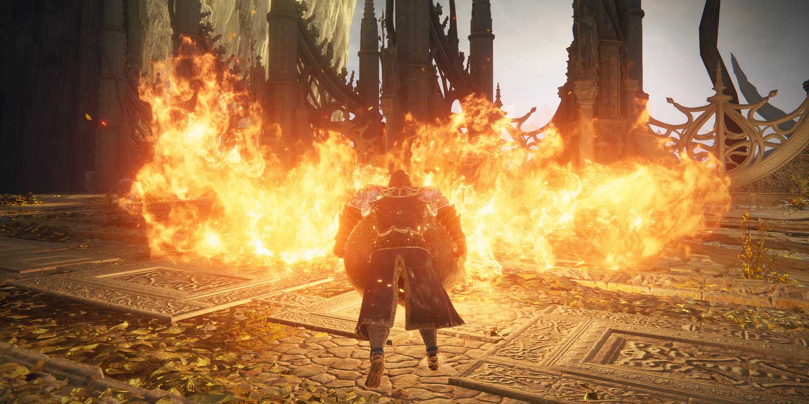 Elden Ring: Best Erdtree Incantations, Ranked Breathing a wide arc of fire 