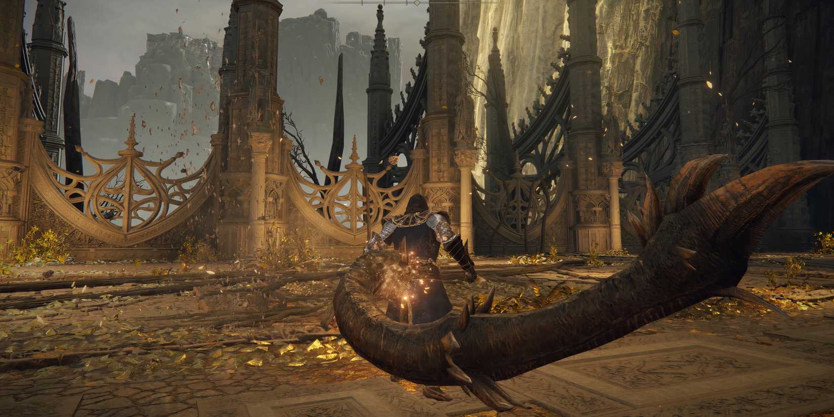 Elden Ring: Best Erdtree Incantations, Ranked Summoning a giant tail to whip at enemies