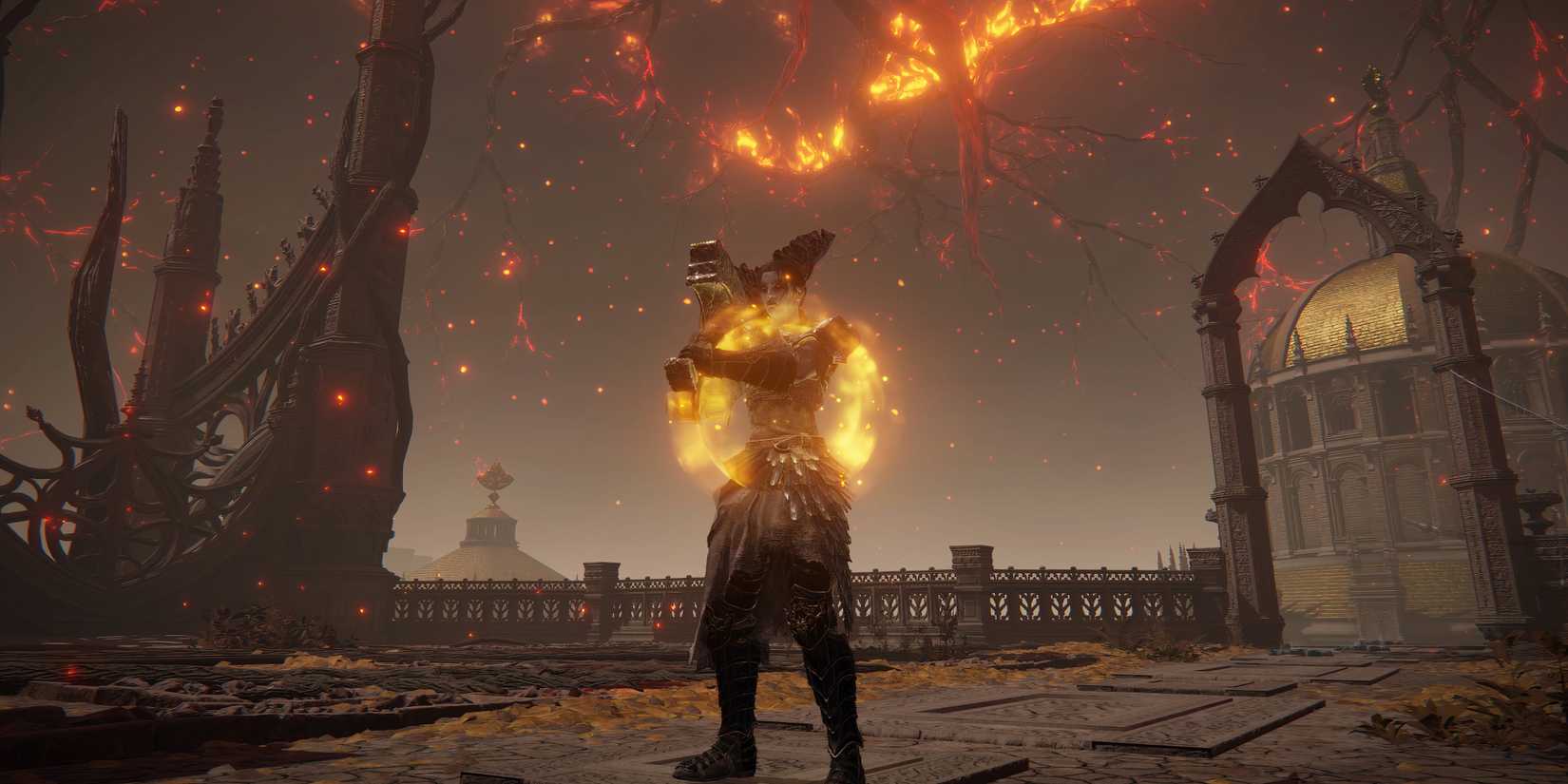 Elden Ring: Best Erdtree Incantations, Ranked Summoning an orb of protection for a player in Elden ring