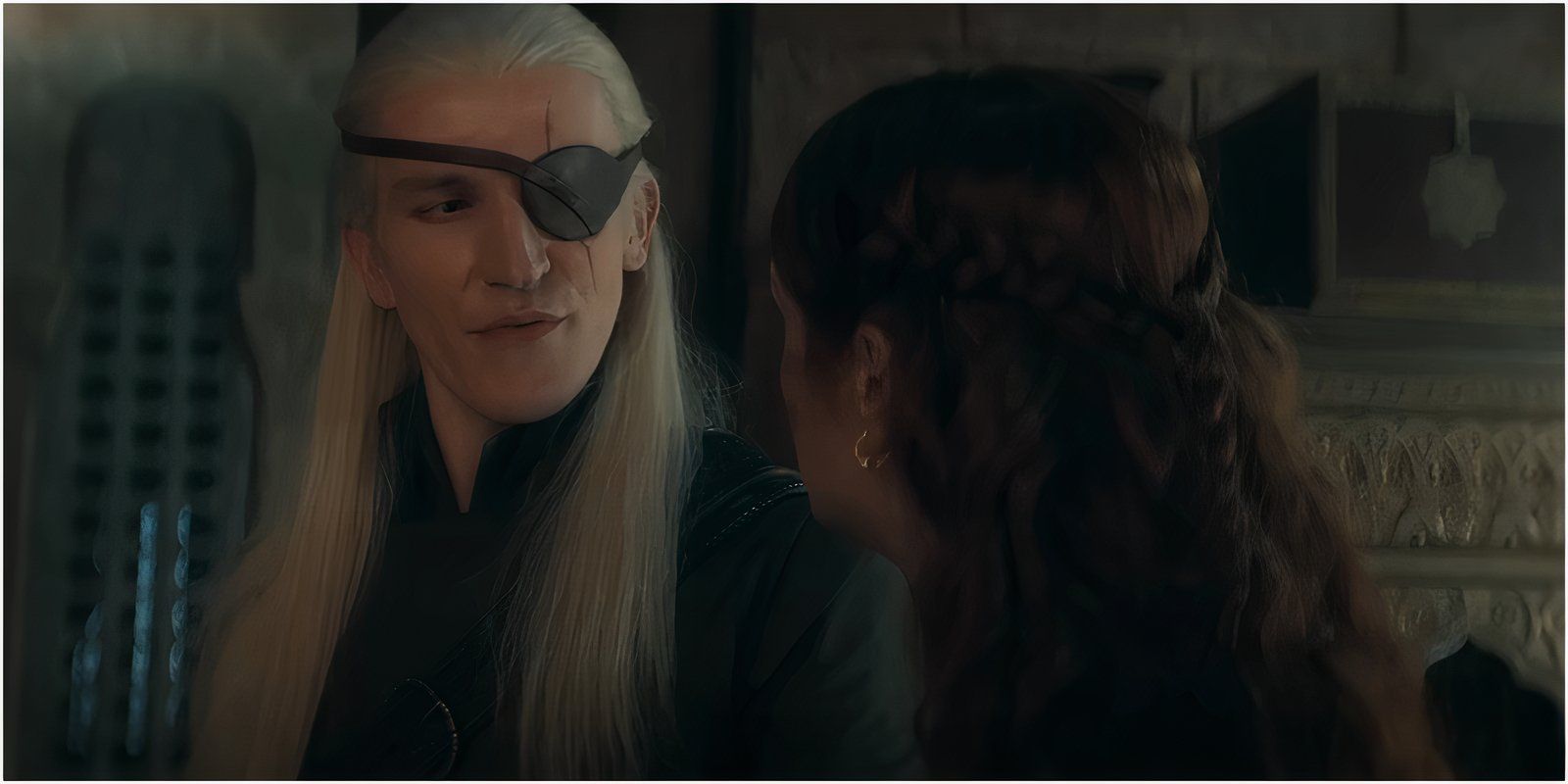 Aemond Targaryen Alicent Hightower in House of the Dragon Season 2 Final Trailer.