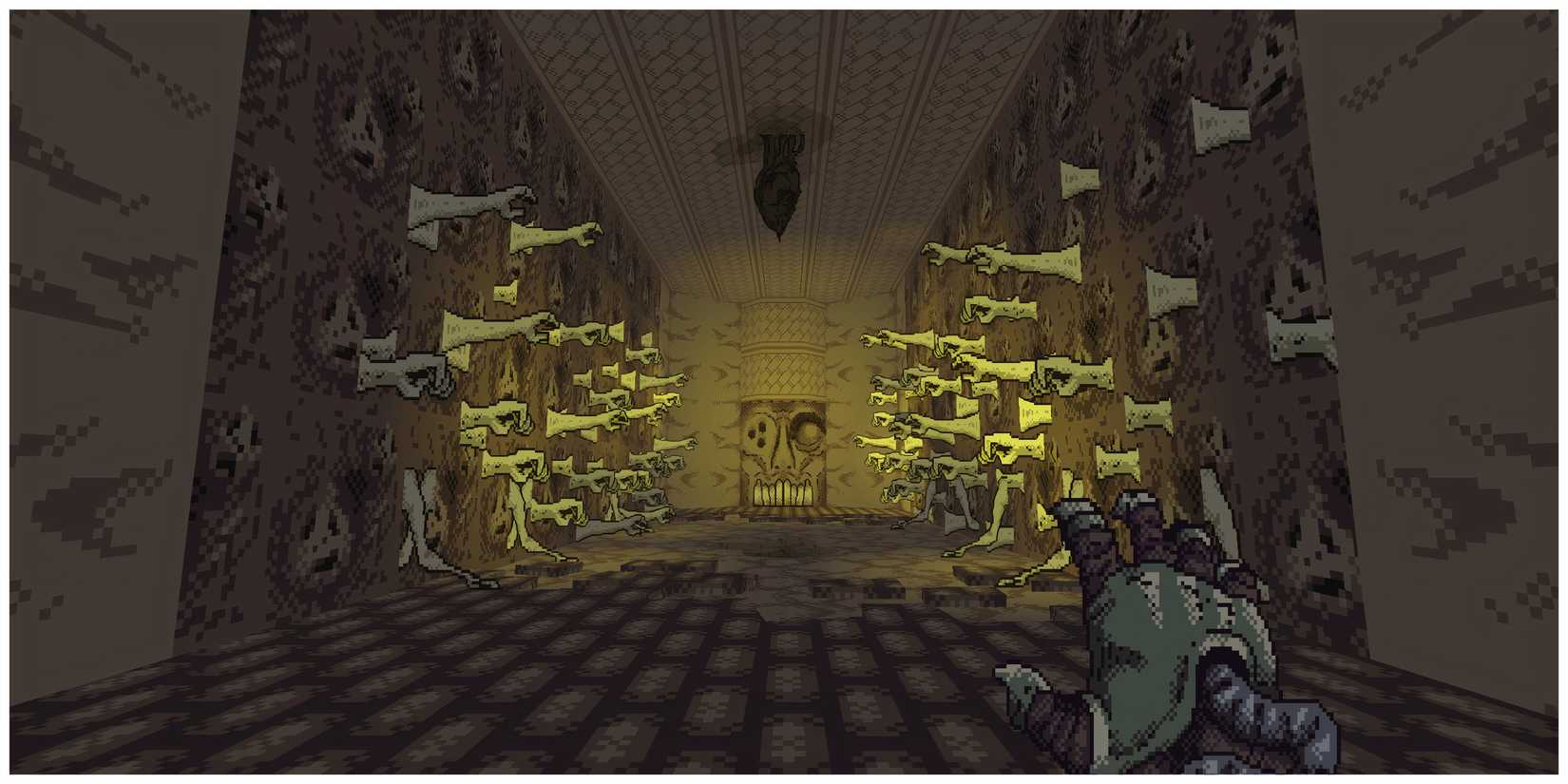 Staring Down A Hallway Of Arms In Vomitoreum