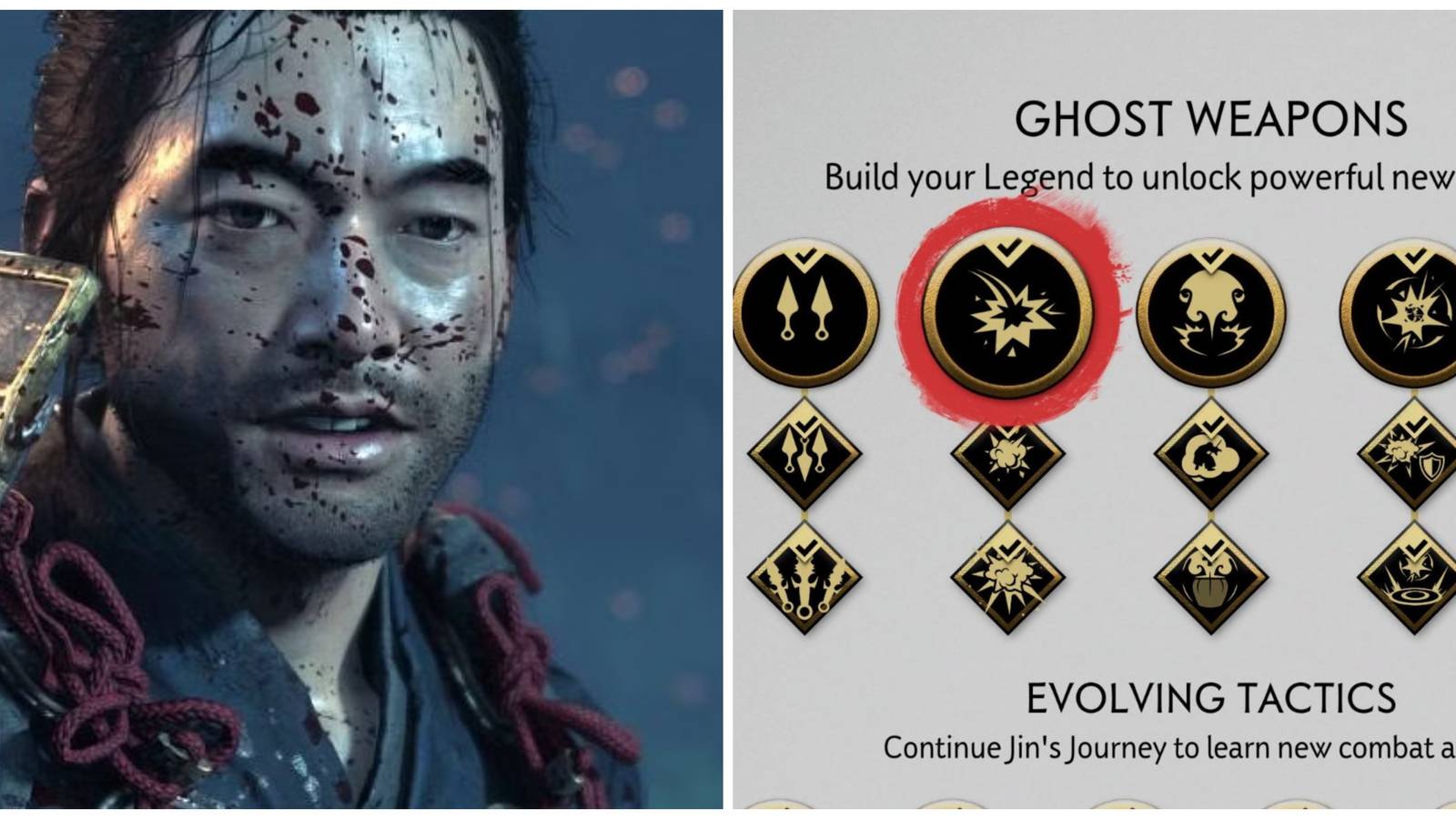 jin sakai and ghost techniques