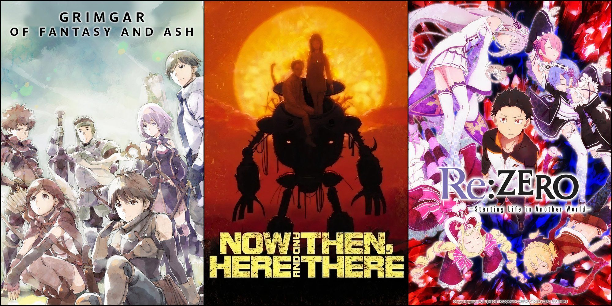 Grimgar, Now and Then Here and There, Re:Zero