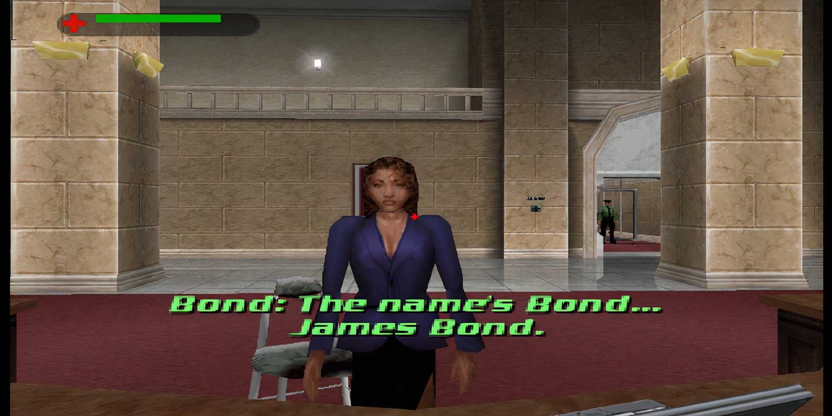 Opening level intro from N64 the world is not enough