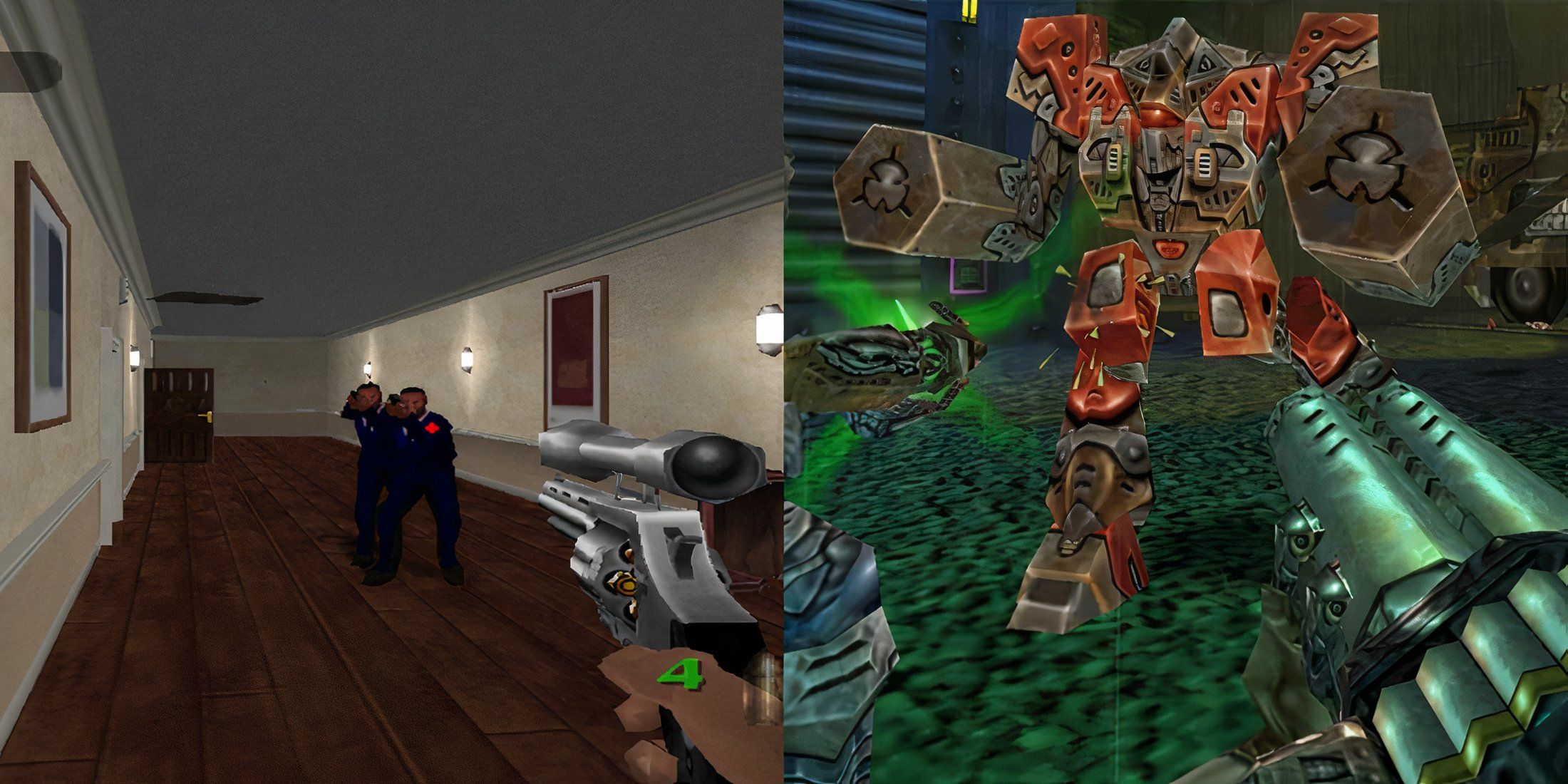 Feature Images for forgotten N64 FPS games