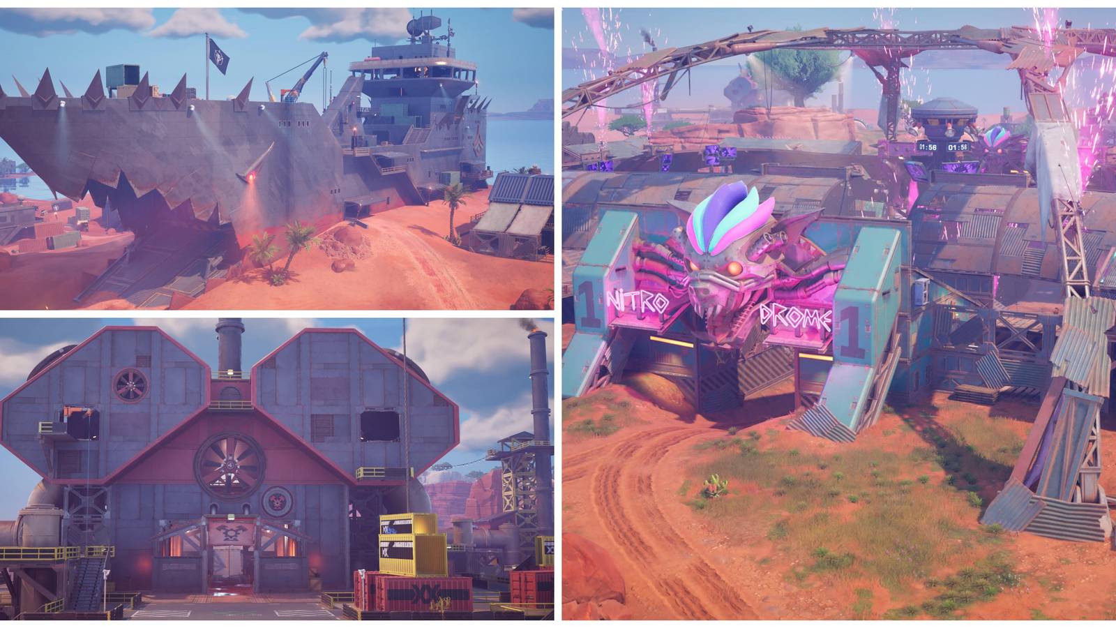 brutal beachhead, redline rig, nitrodrome