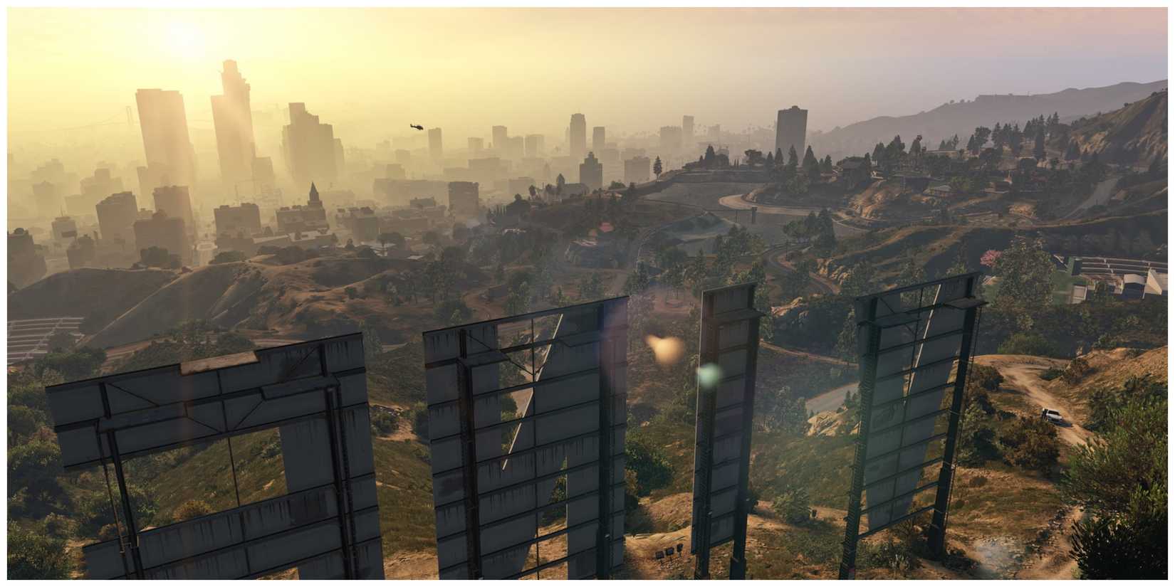 Grand Theft Auto 5 - Overlooking The Environment