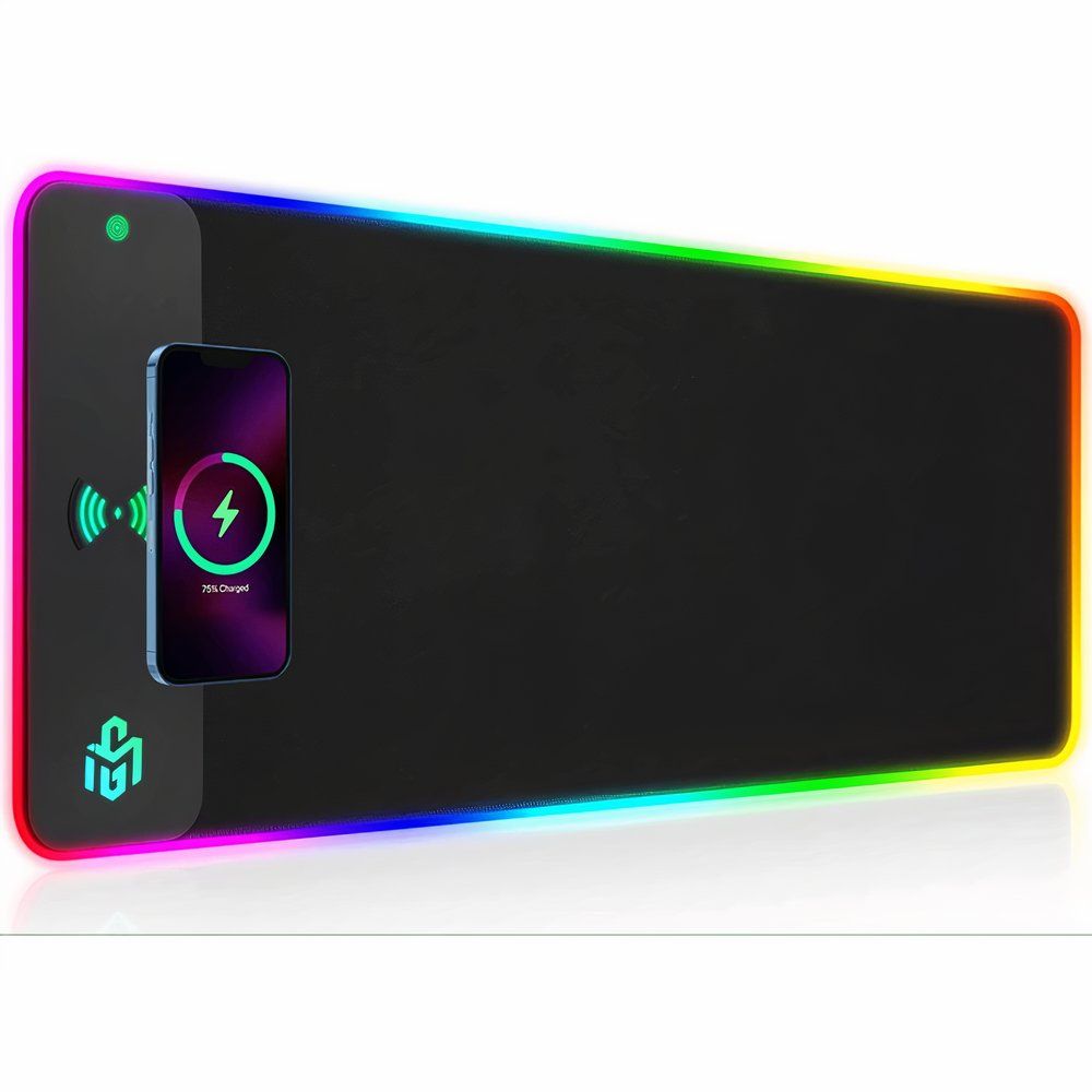 GIM Wireless Charging RGB Gaming Mouse Pad