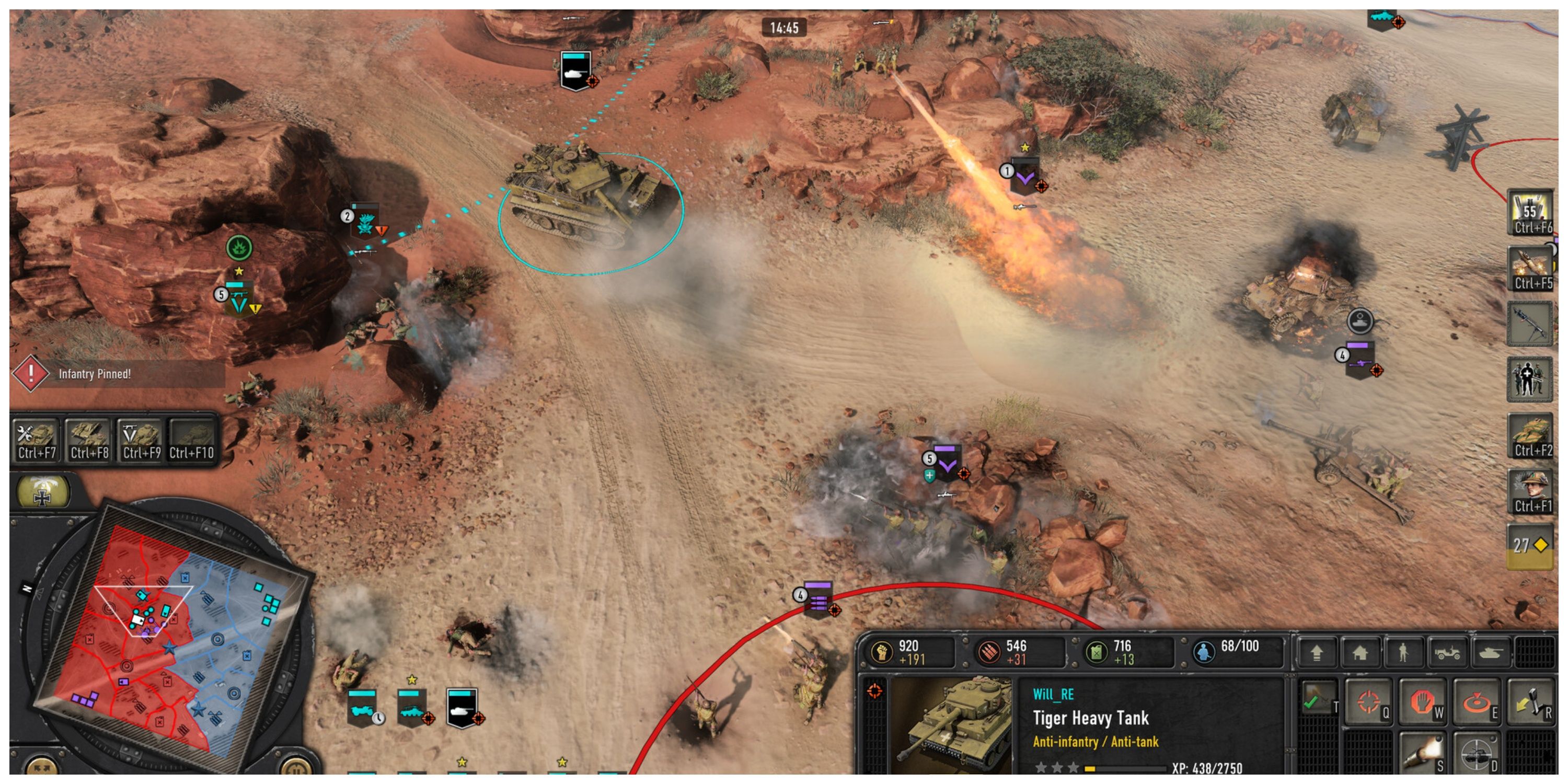 Company Of Heroes 3 - Steam Screenshot (Tiger Heavy Tank)