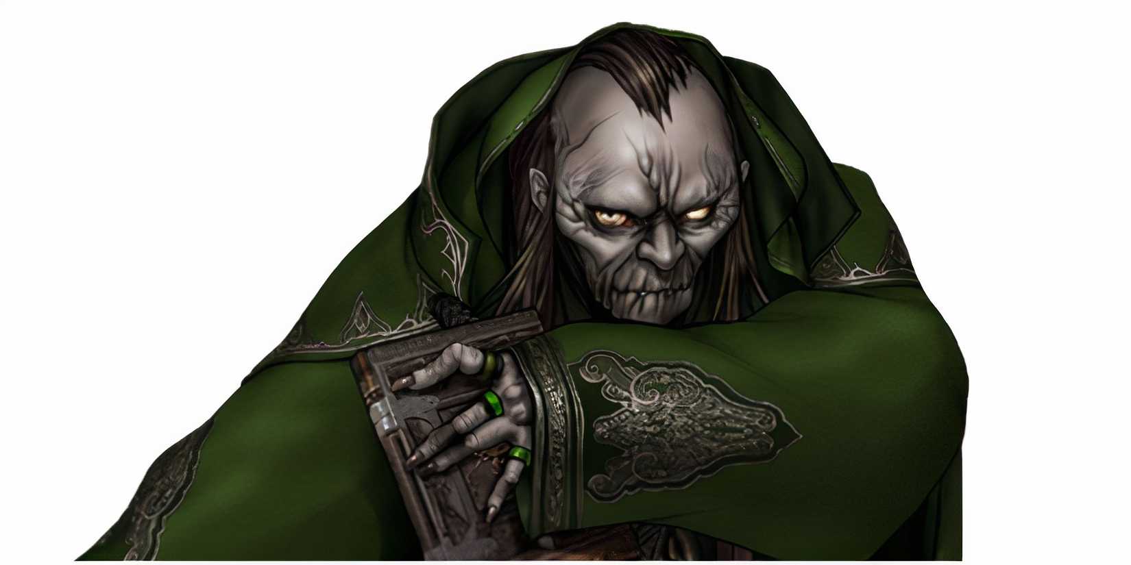 Gharnef Official Art from Shadow Dragon 