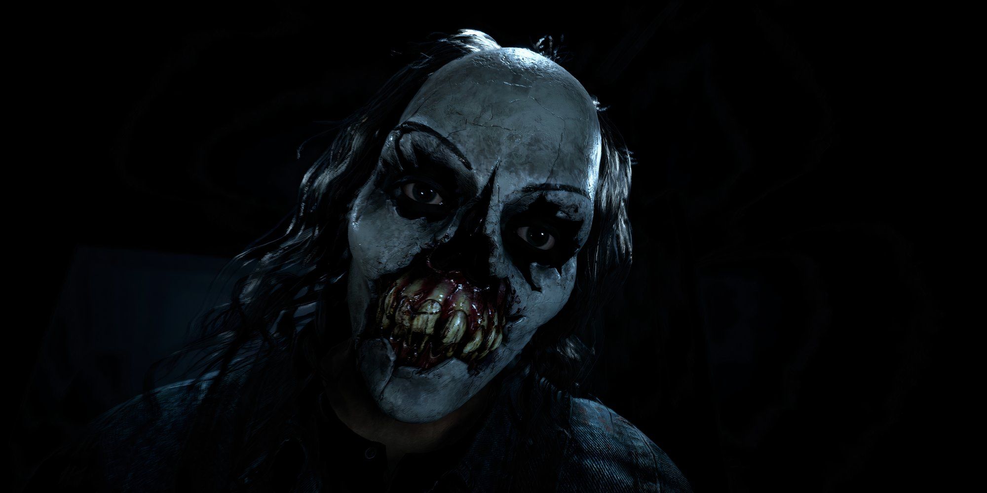 Best Horror Games From British Game Developers, Ranked A character wears a gruesome mask