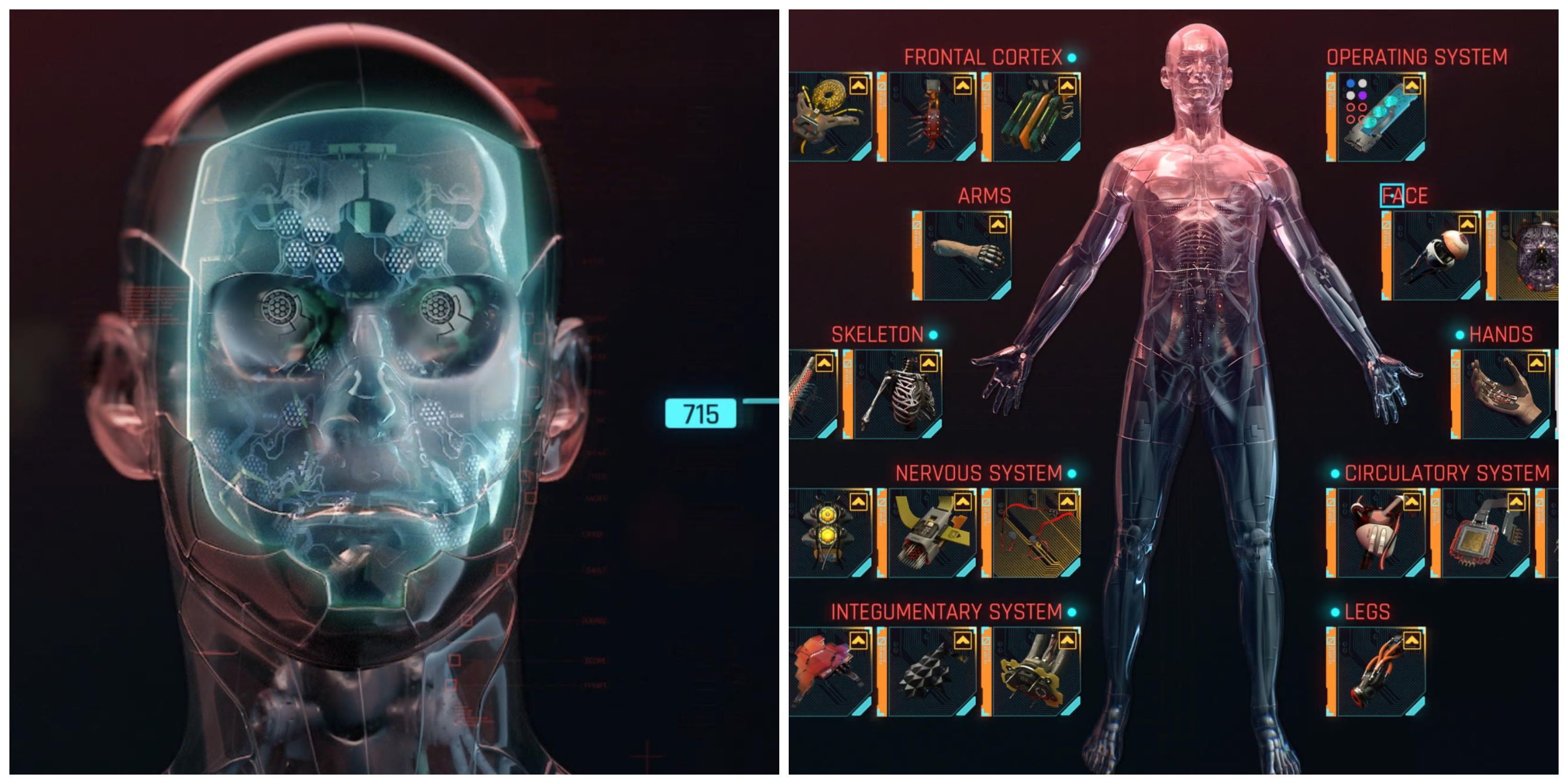 cyberpunk 2077 cyberware menu