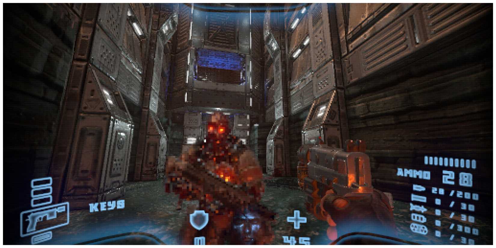 Prodeus - Steam Screenshot (Aiming At An Enemy)