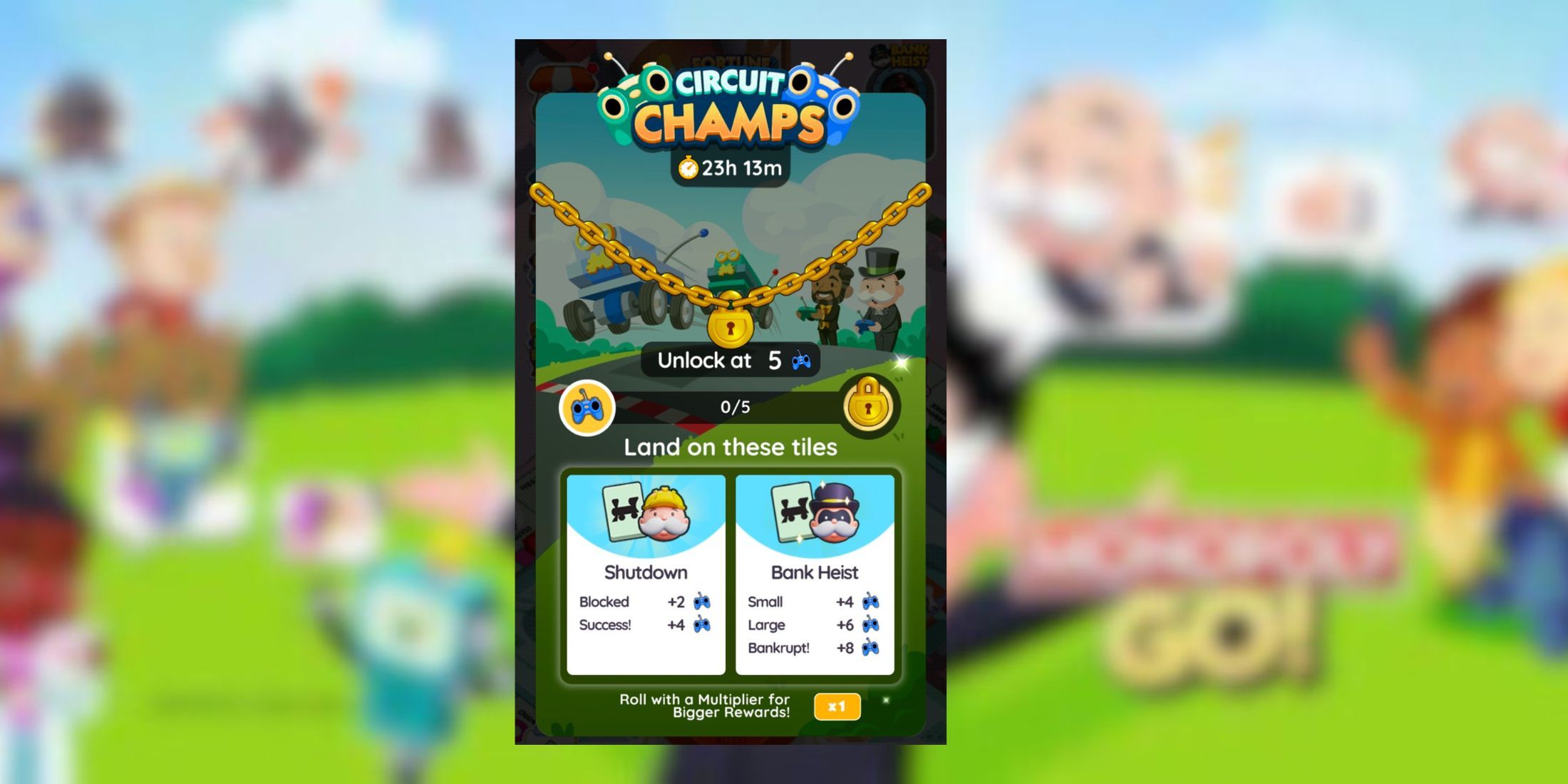 Monopoly GO: награды и этапы чемпионатов Circuit Champs