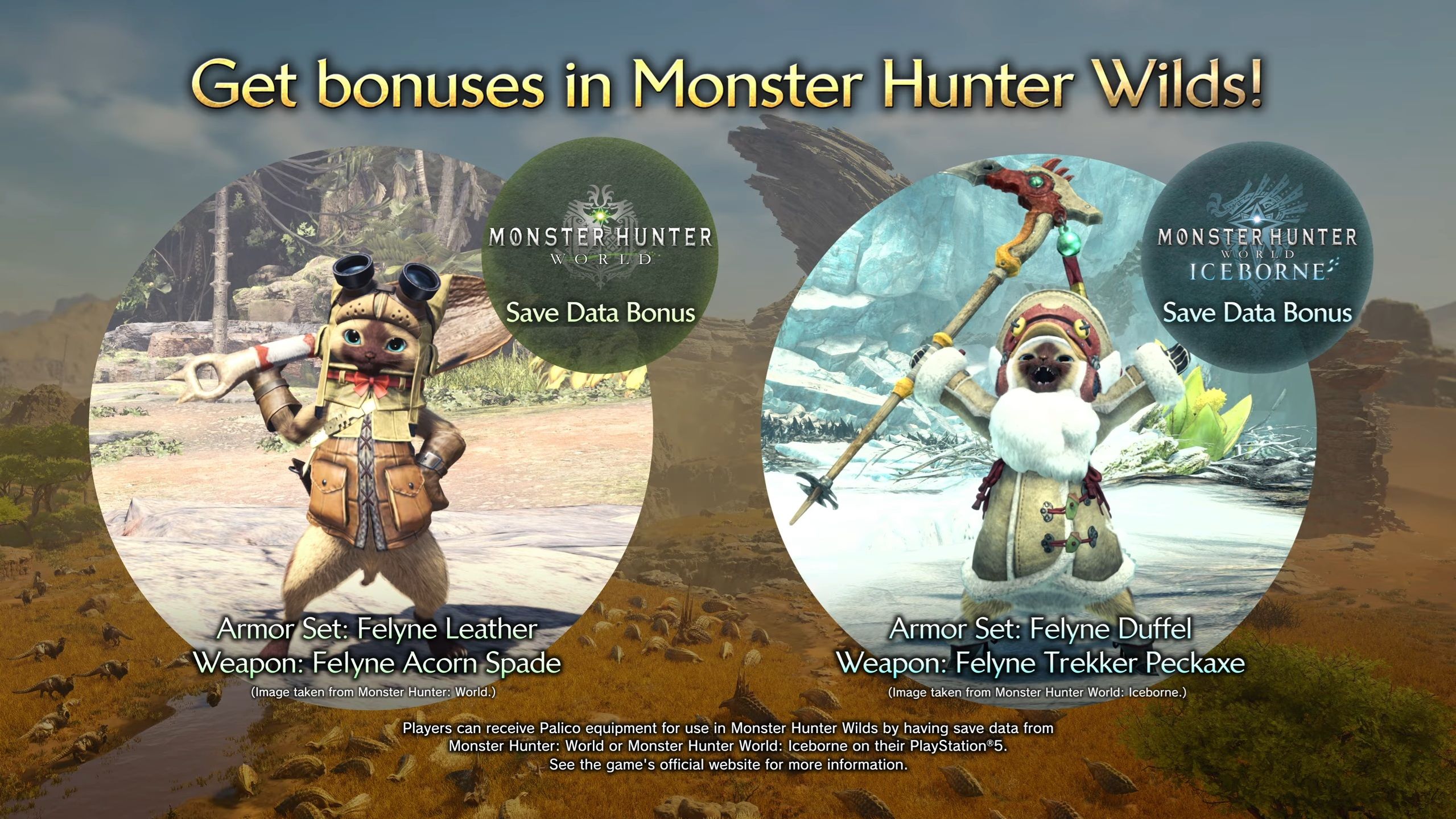 monster hunter wilds save data bonuses