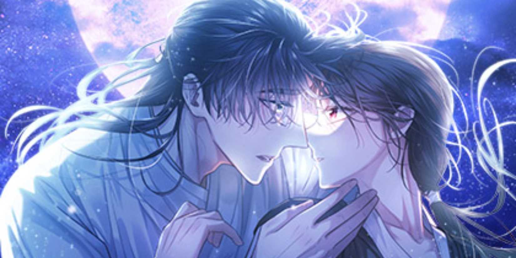 moonrise by the cliff