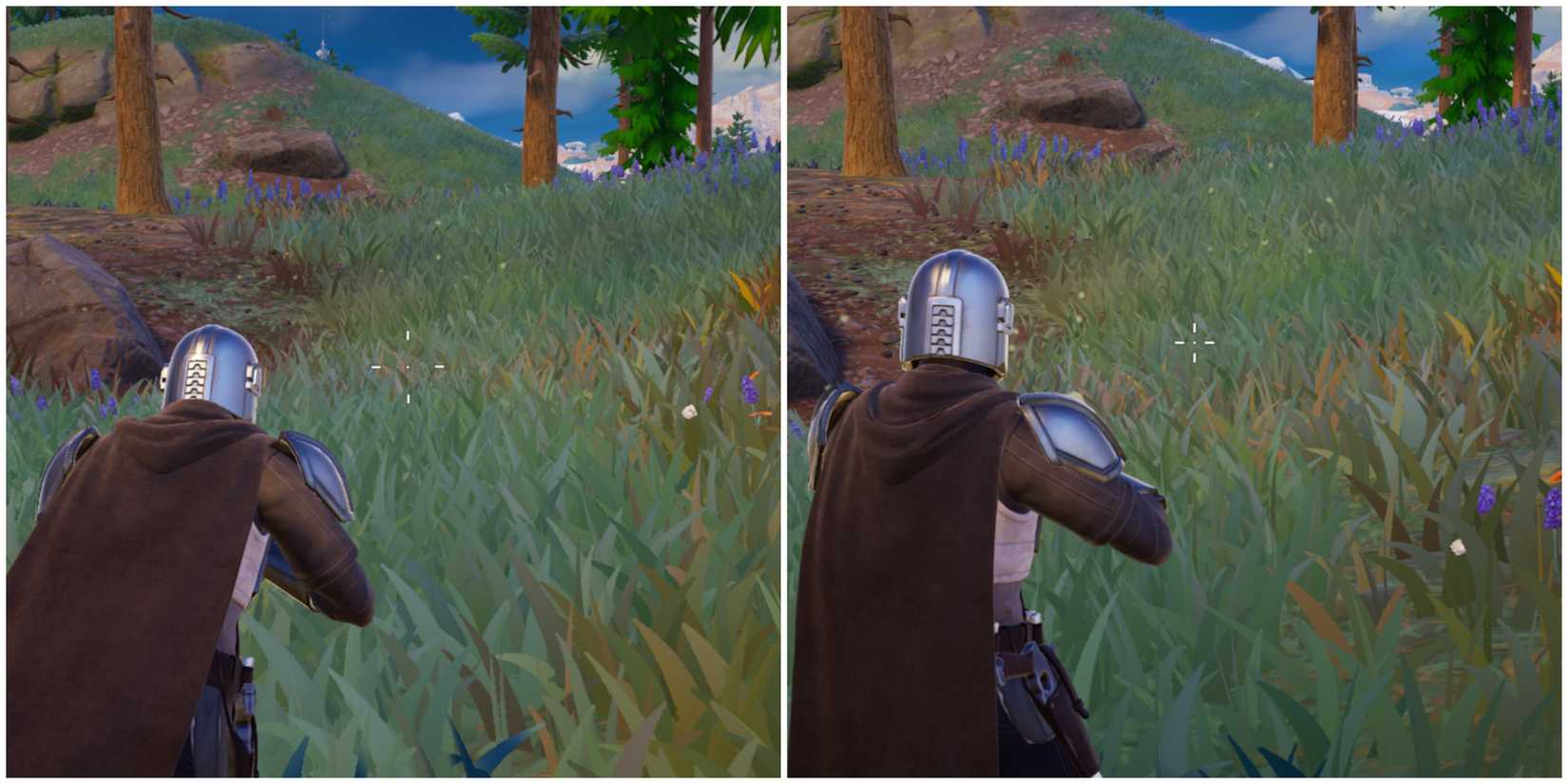 playing moving and playing standing still crosshairs