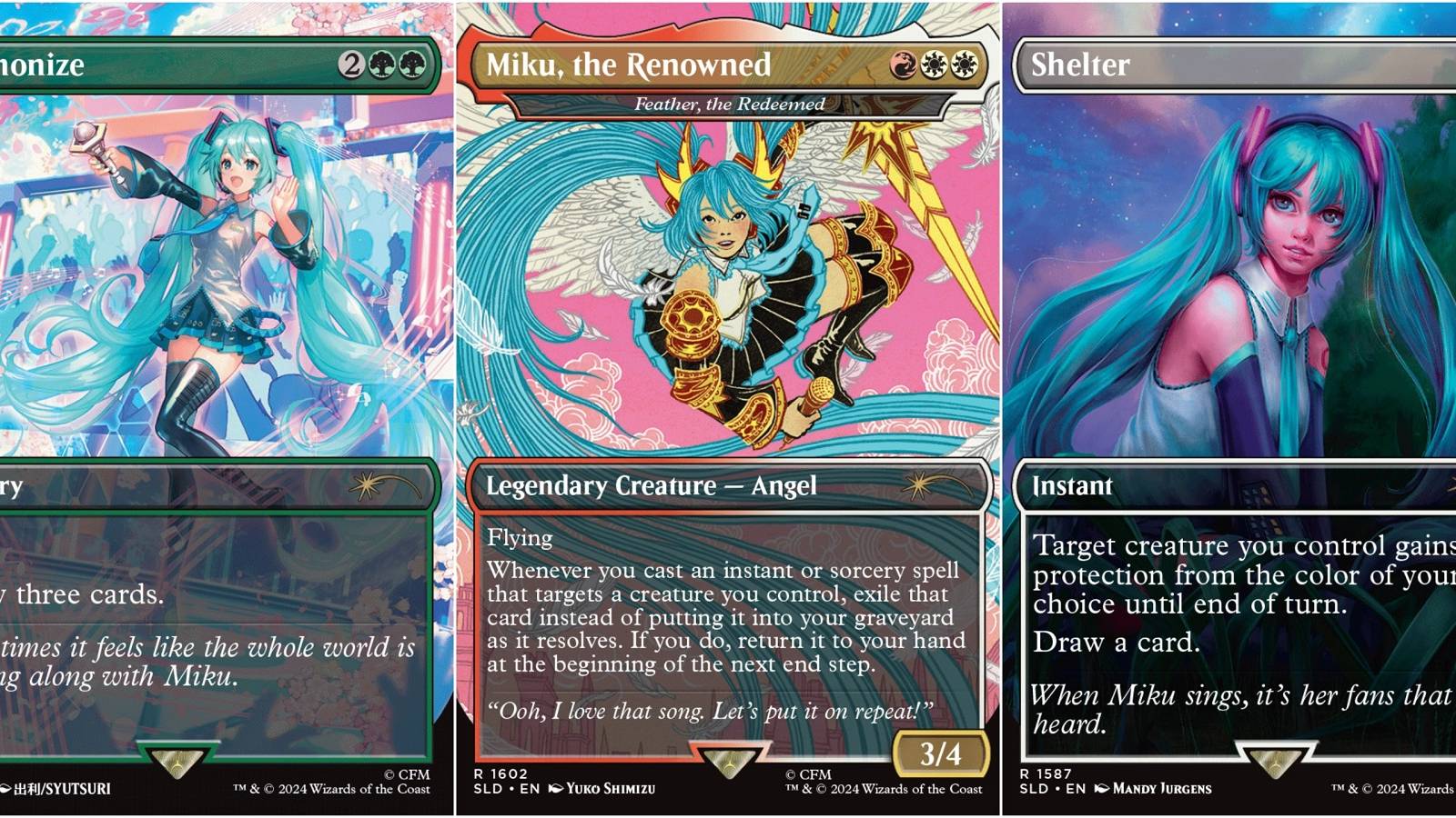 The Newest Magic: The Gathering Card is Hatsune Miku?! The Newest Magic: The Gathering Card is Hatsune Miku?!