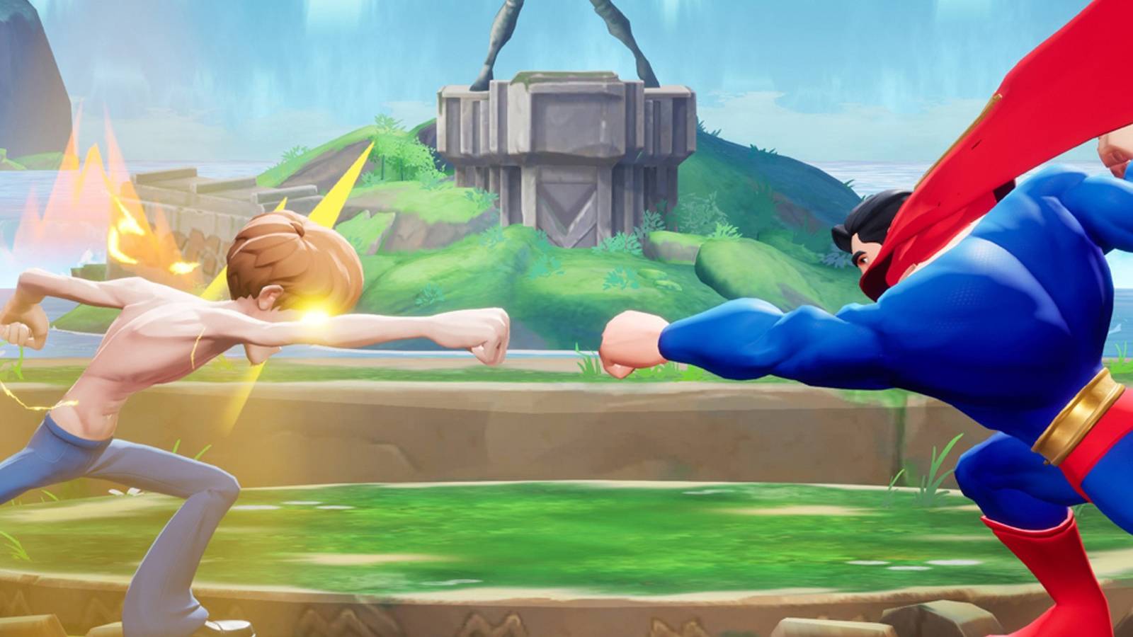 multiversus shaggy v superman