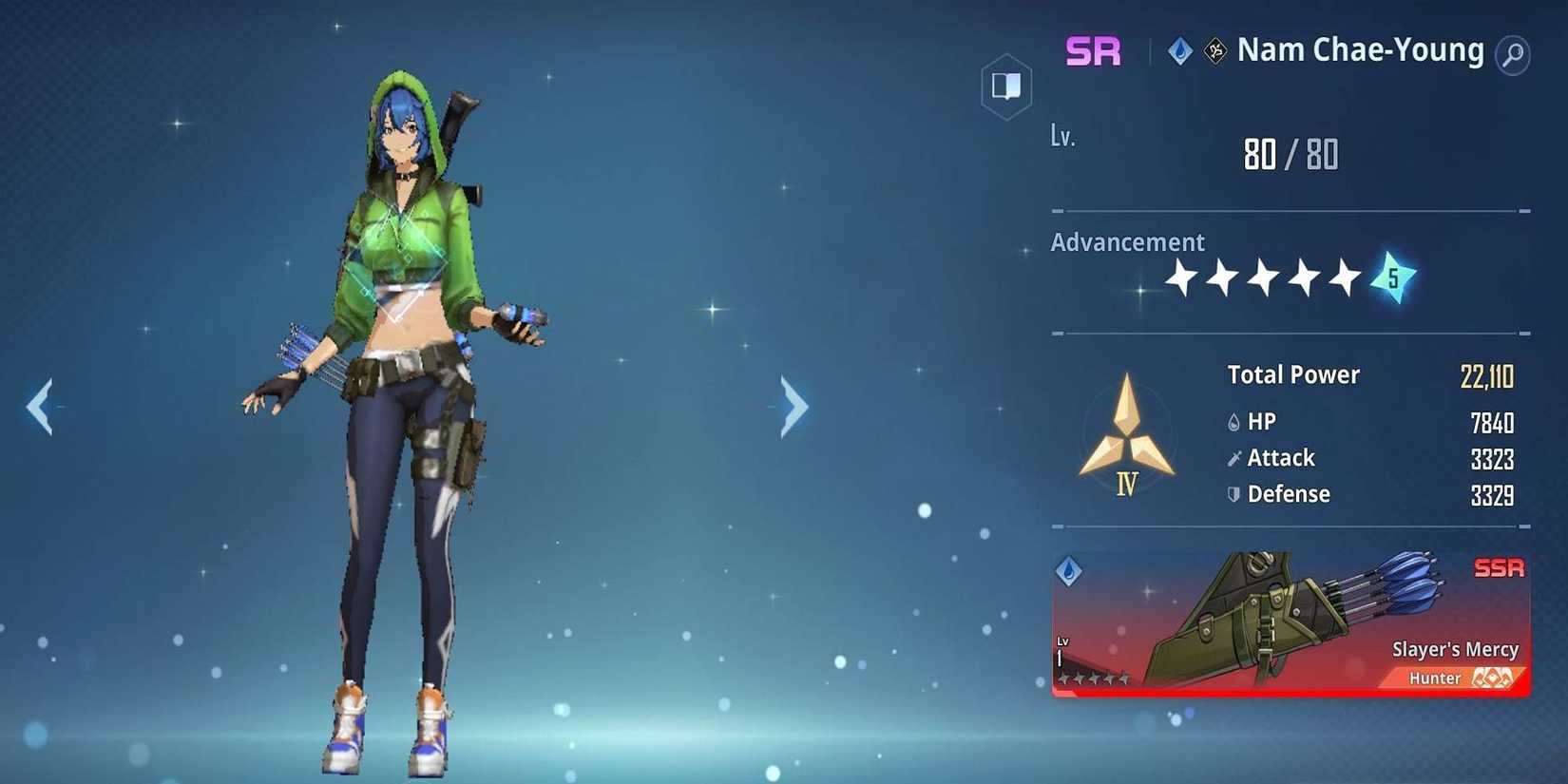 Nam Chae-Young character showcase