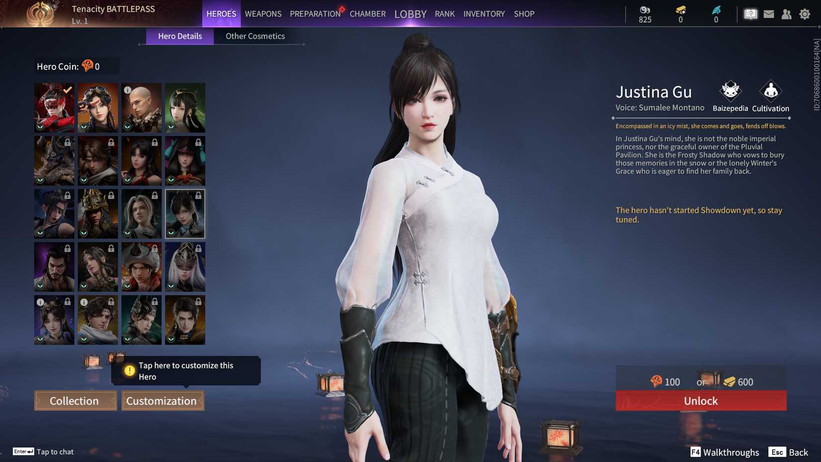 Image of the character Justina Gu in Naraka Bladepoint