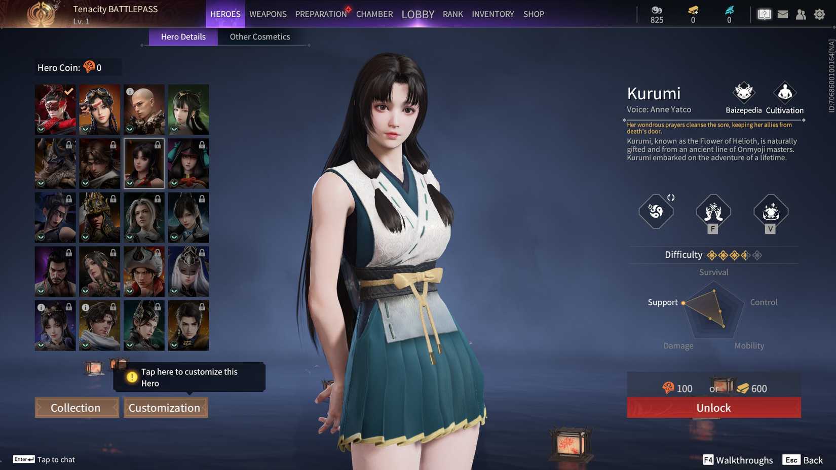 Image of the character Kurumi in Naraka Bladepoint