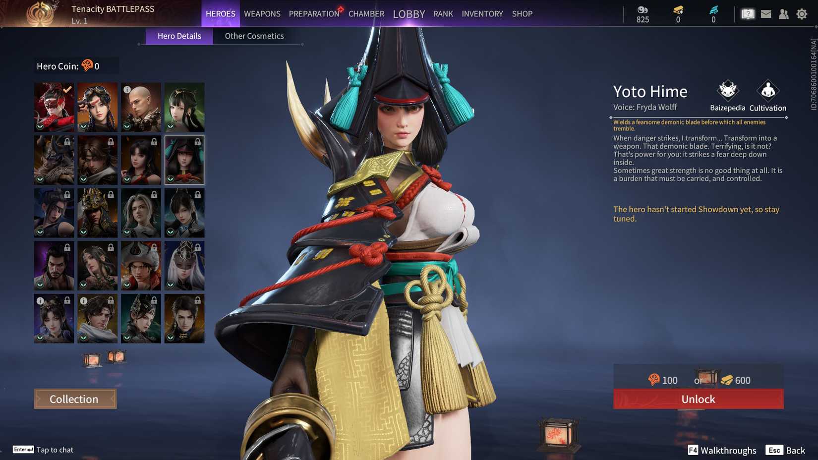 Image of the character Yoto Hime in Naraka Bladepoint