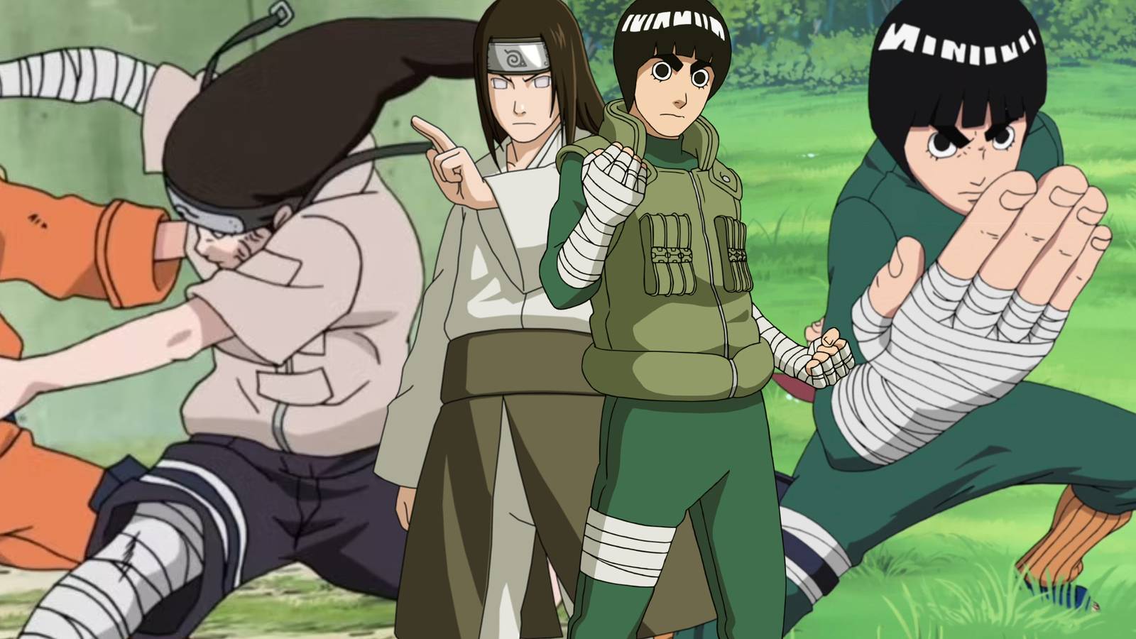 Naruto How Rock Lee And Neji Hyuga’s Rivalry Was Wasted - Featured