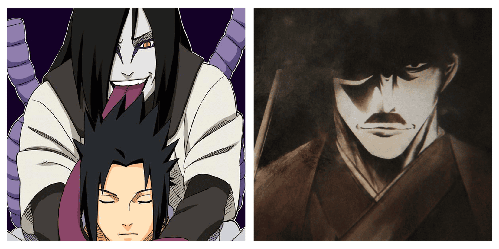 Naruto Jujutsu Kaisen Orochimaru Narutoshi Kamo