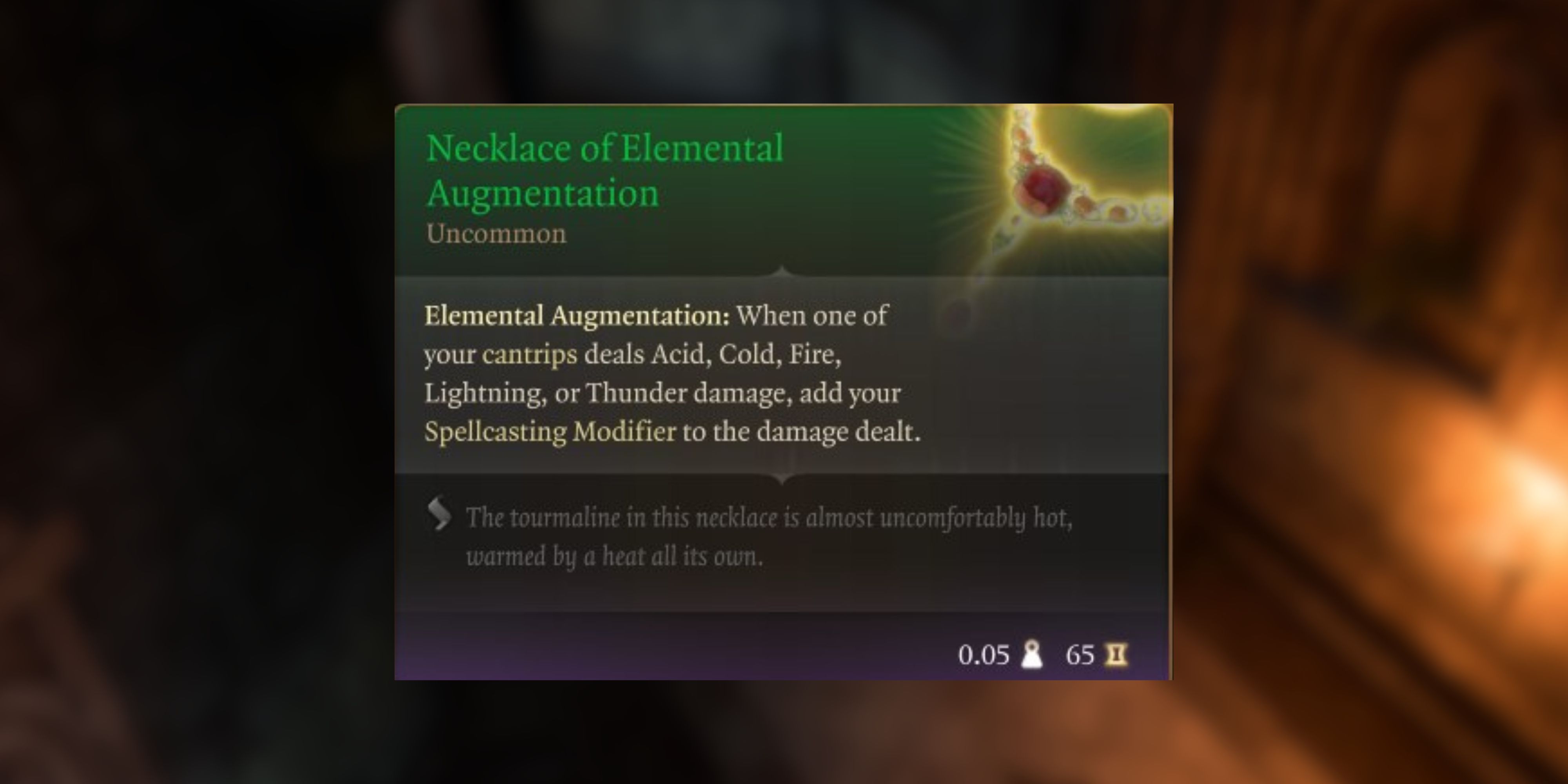 necklace of elemental augmentation in baldur's gate 3