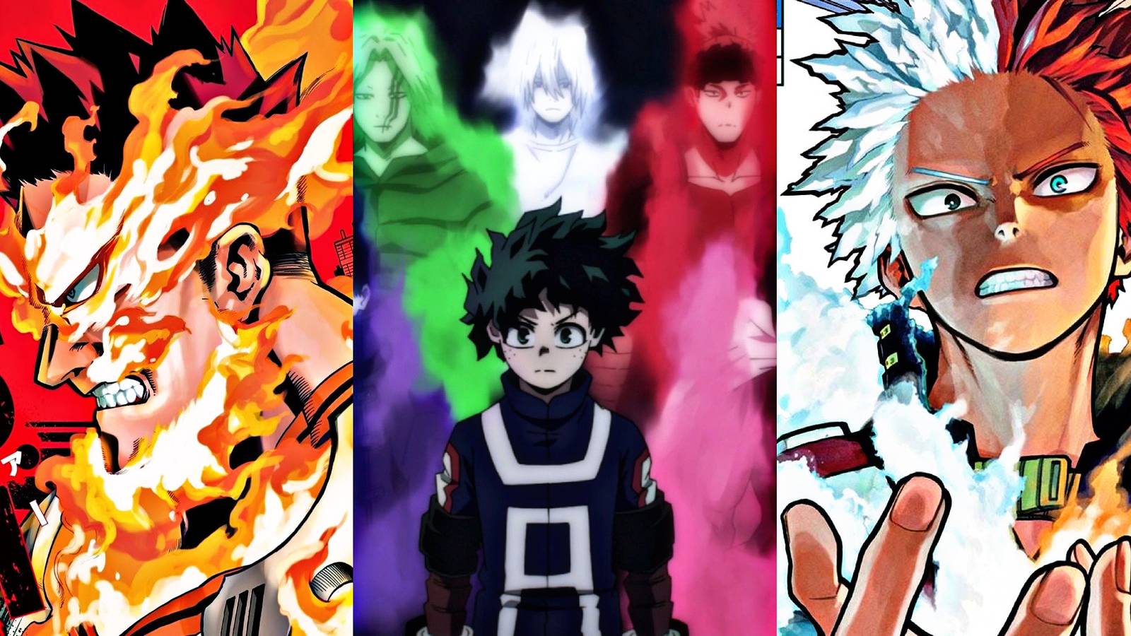 new number one hero shoto deku endeavour my hero academia mha