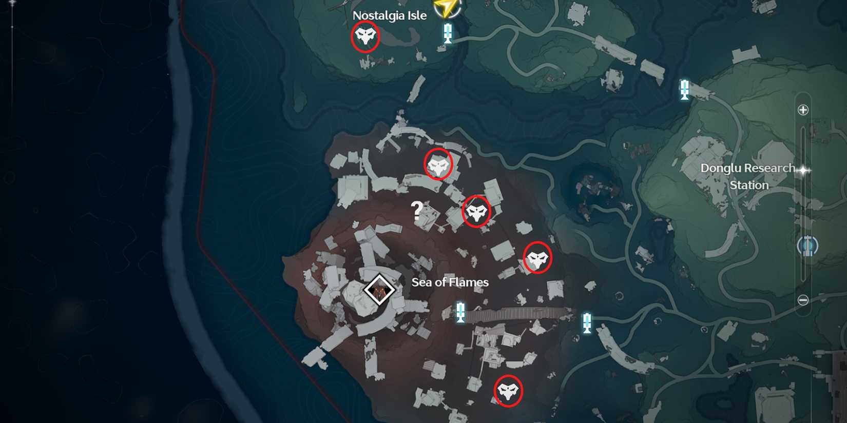 nostalgia isle and sea of flames flautist location in wuthering waves