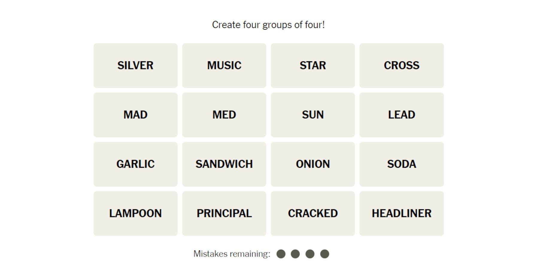 New York Times Connections Hints and Answers for #335 May 11, 2024