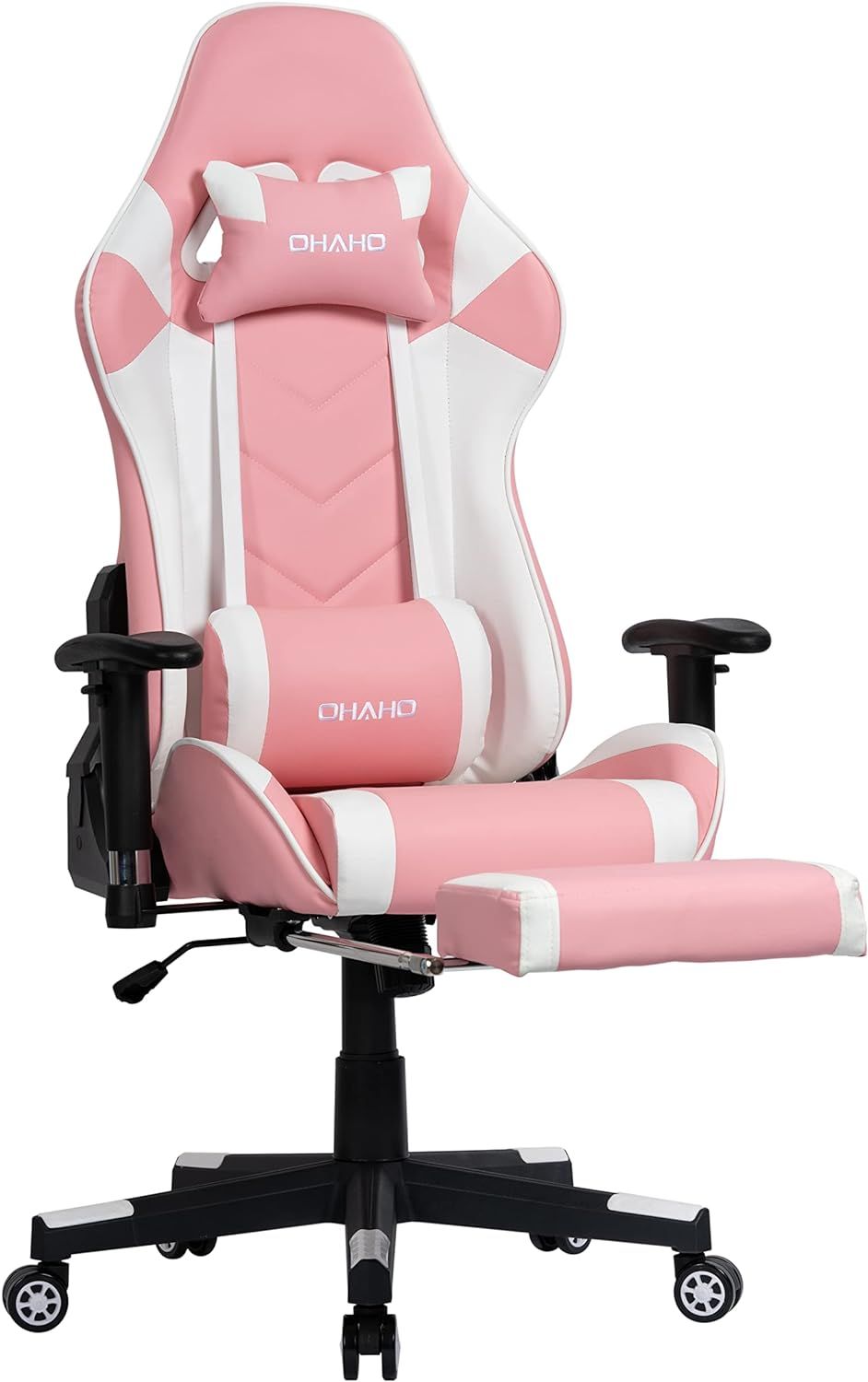 OHAHO Pink Racing Gaming Chair