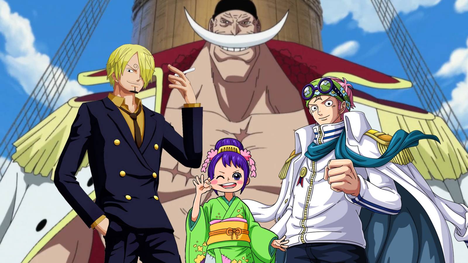 One Piece 7 Most Selfless Characters, Ranked Whitebeard Sanji Koby Tama - Featured