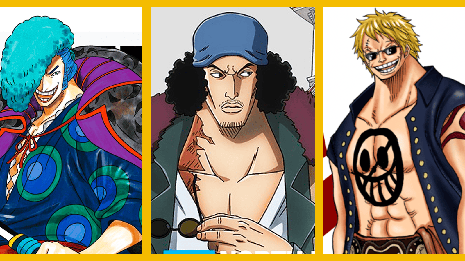 One Piece Denjiro Aokiji Bellamy