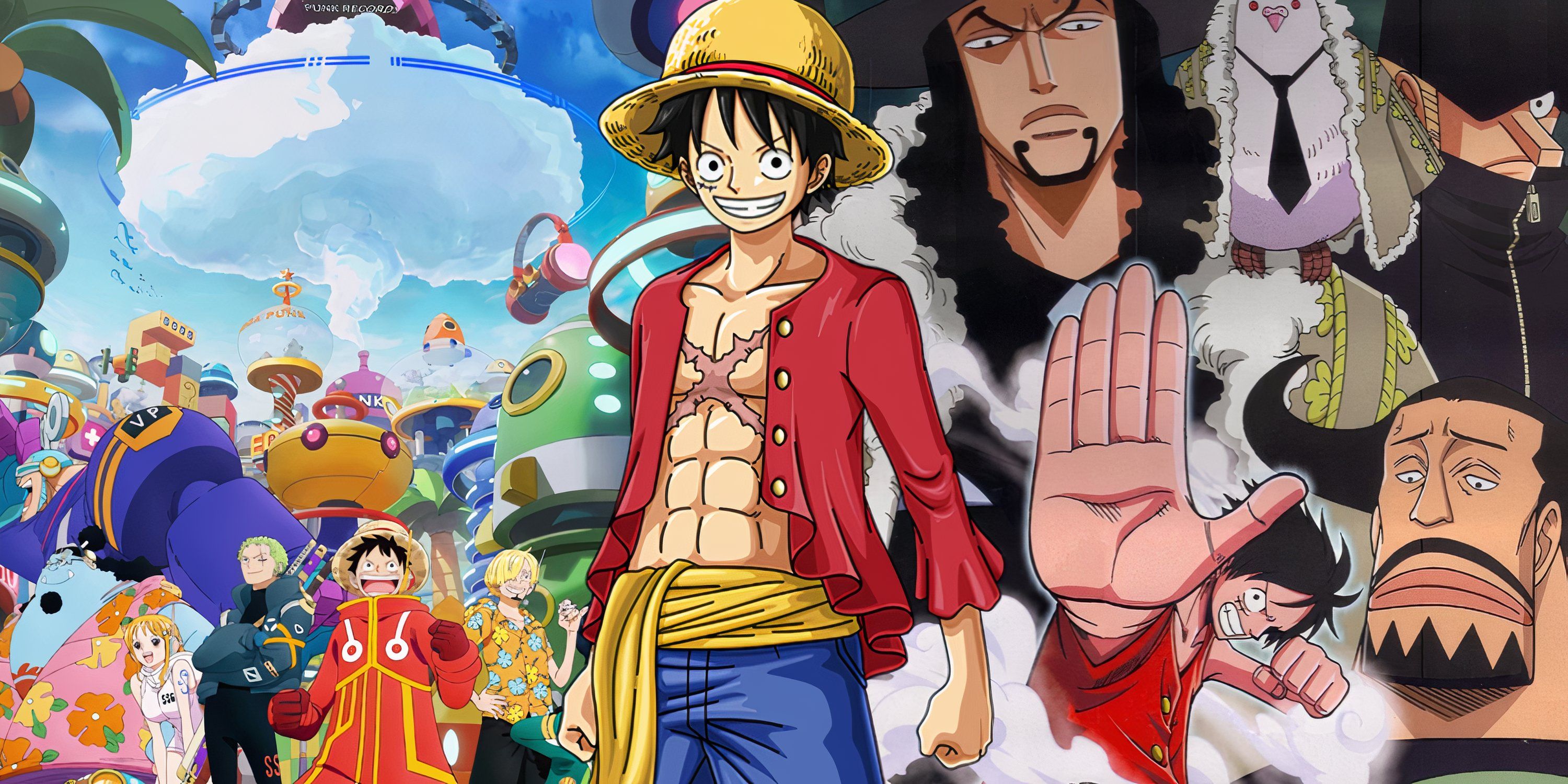 One Piece The Parallels Between Egghead And Enies Lobby Luffy - Featured