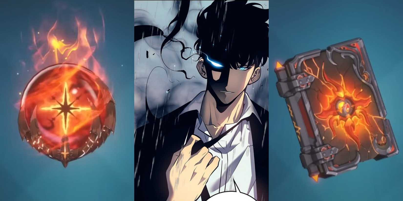 Orb of Avarice and Burning Demon's Grimoire