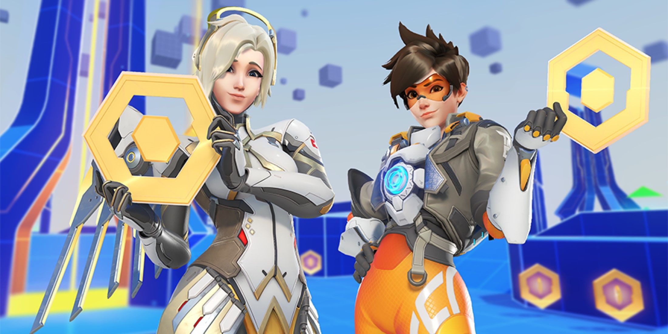 overwatch 2 hero mastery gauntlet mercy tracer victory poses