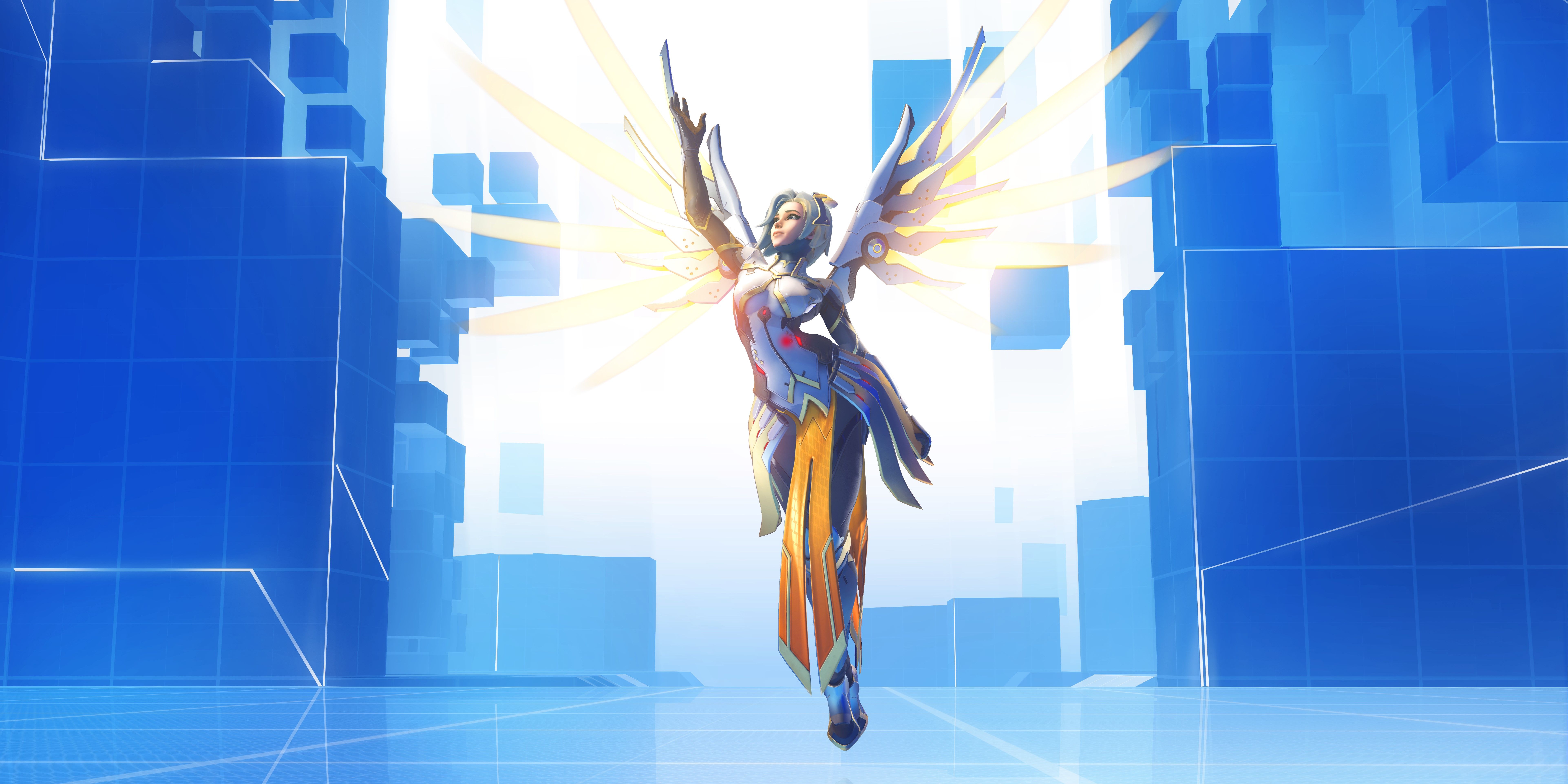 mercy from the overwatch 2 hero mastery game mode