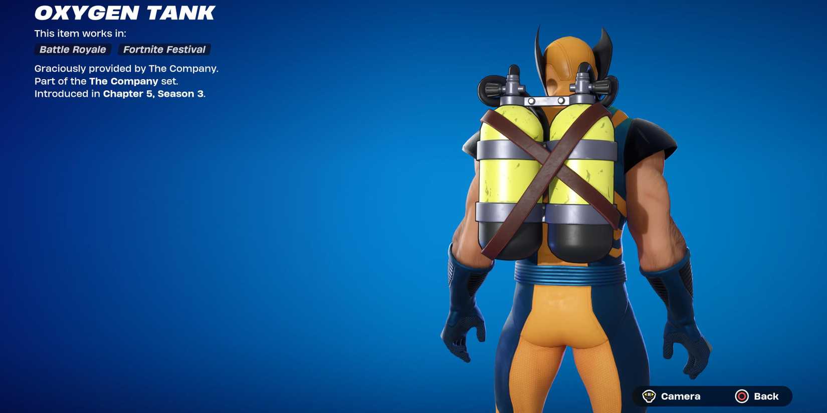 oxygen tank back bling