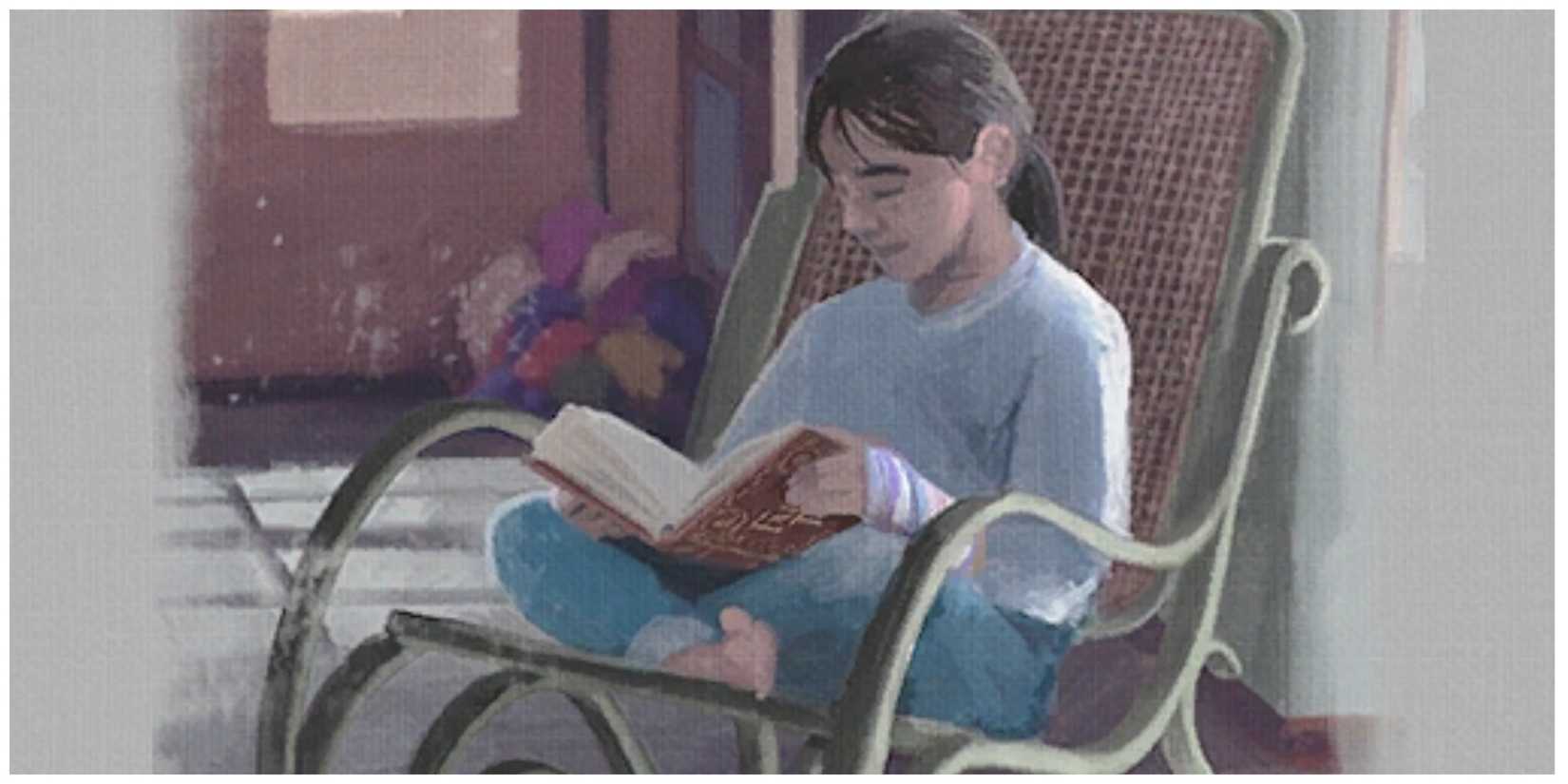 Painting of edith by edie finch