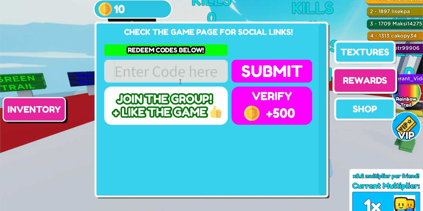 Paper.IO Simulator the codes tab