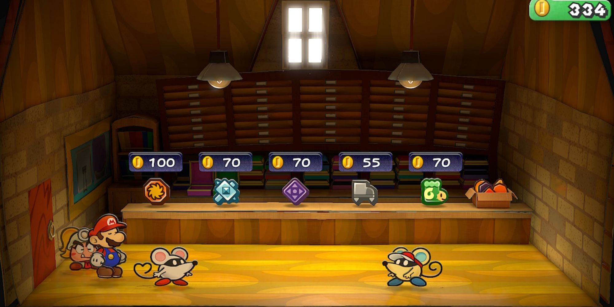 paper mario the thousand year door - lovely howz of badges-1