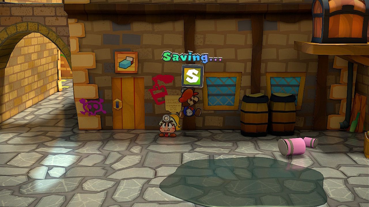How To Save & Load in Paper Mario: The Thousand-Year Door