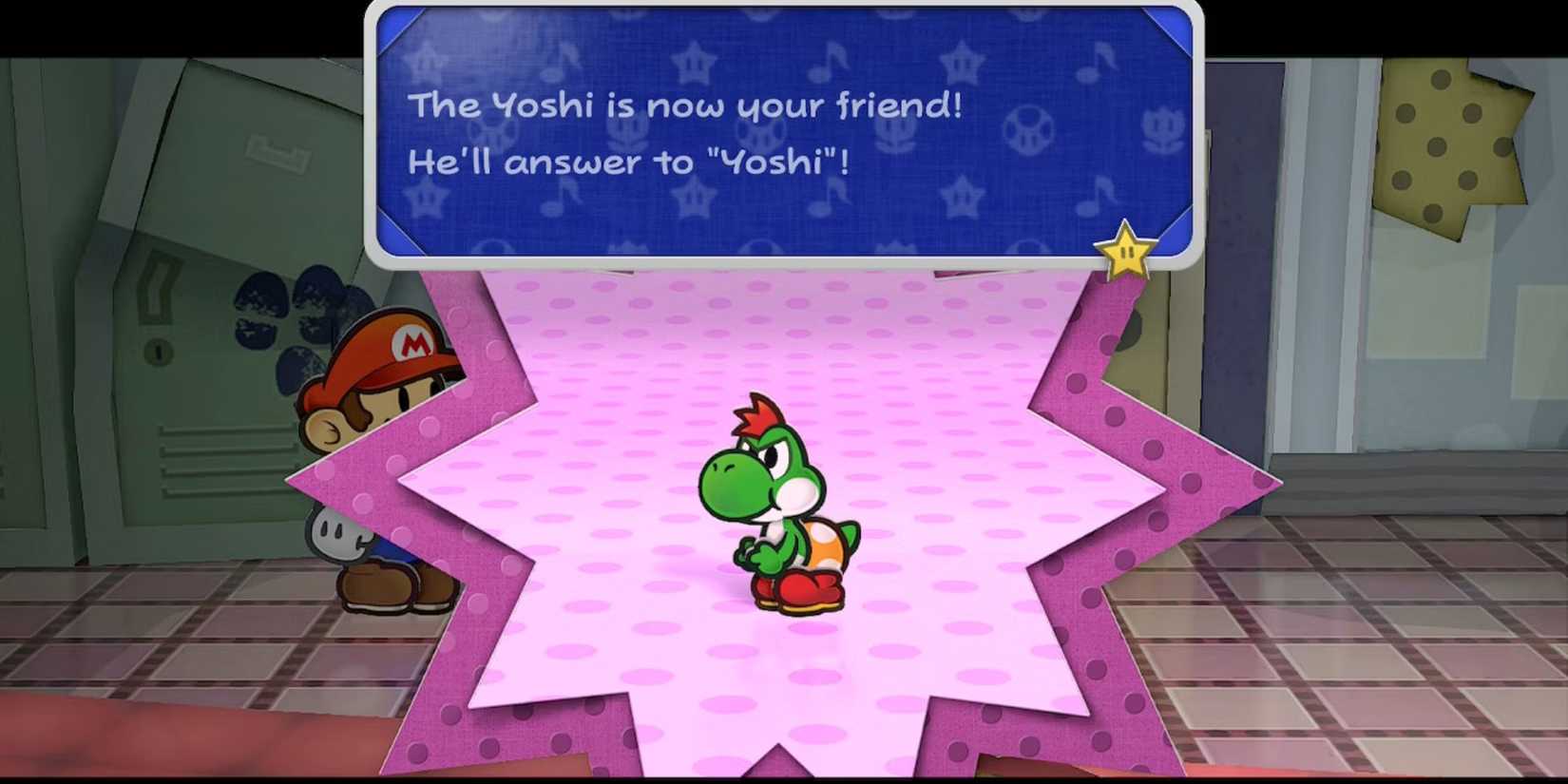 Paper Mario The Thousand-Year Door - Yoshi Joins the Party