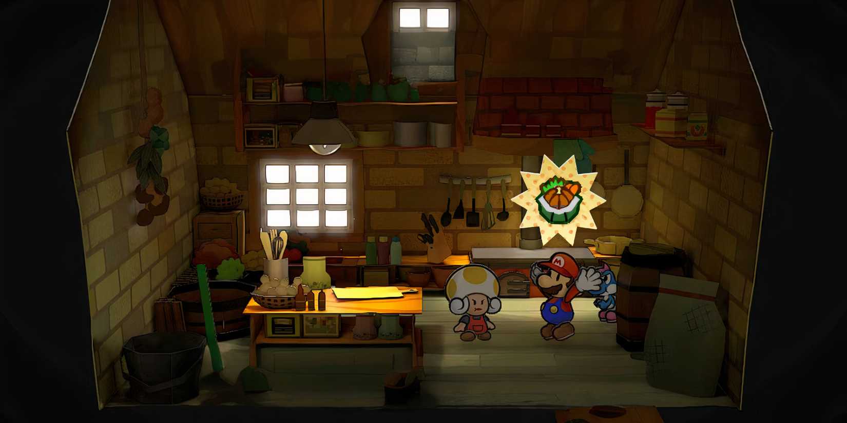 Paper Mario Thousand-Year Door - Courage Meal From Zess T