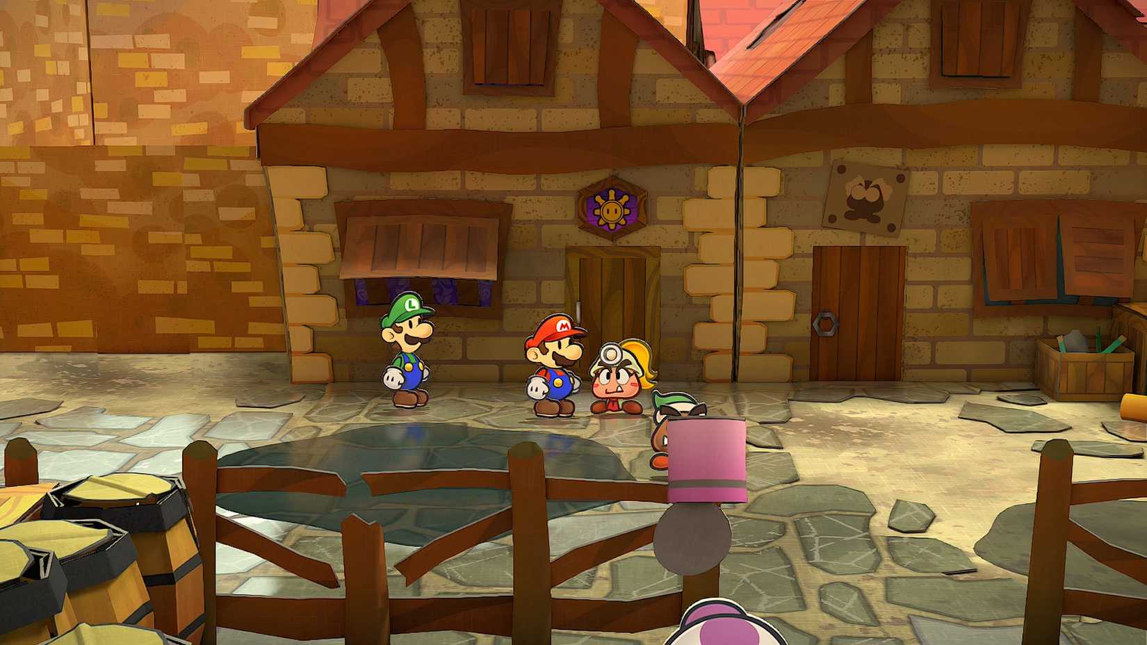 Paper Mario: The Thousand-Year Door - Merlon's House in Rogueport