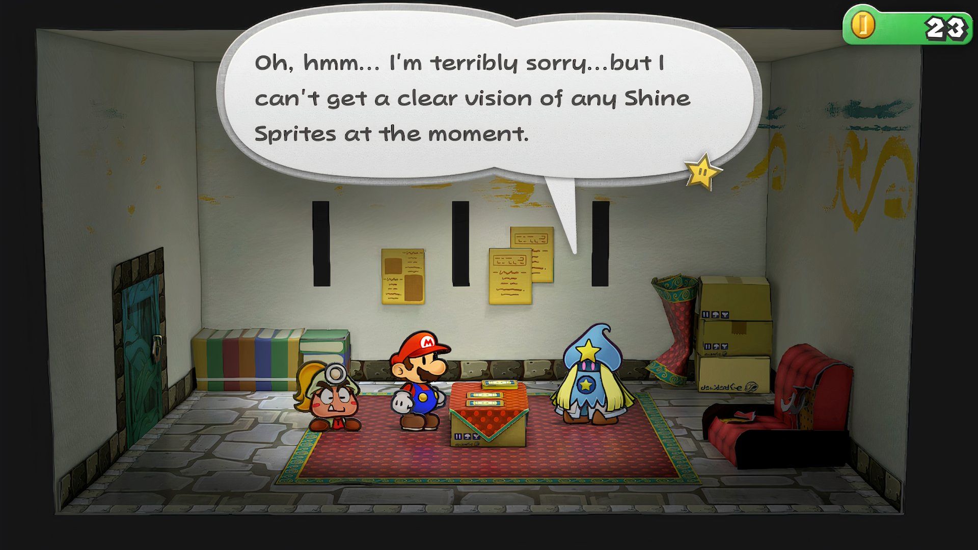 Paper Mario: The Thousand-Year Door - Merluvlee Can't Get Clear Vision