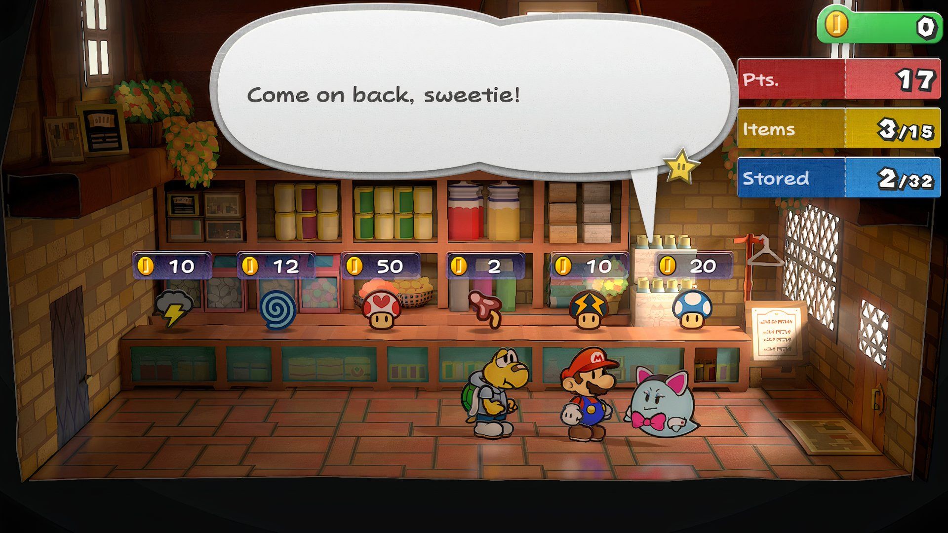 paper-mario-ttyd come on back sweetie